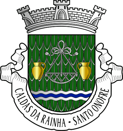 Brasão da antiga freguesia de Caldas da Rainha (Santo Onofre) - Caldas da Rainha (Santo Onofre) former civil parish, coat-of-arms Brasão da antiga freguesia de Caldas da Rainha (Santo Onofre) - Caldas da Rainha (Santo Onofre) former civil parish, coat-of-arms