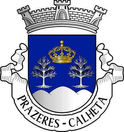 Brasão da freguesia de Prazeres - Prazeres civil parish, coat-of-arms Brasão da freguesia de Prazeres - Prazeres civil parish, coat-of-arms