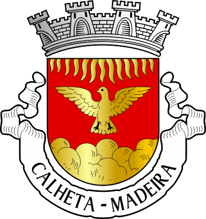 Brasão do Município da Calheta (Madeira) - Calheta (Madeira) municipal coat-of-arms Brasão do Município da Calheta (Madeira) - Calheta (Madeira) municipal coat-of-arms