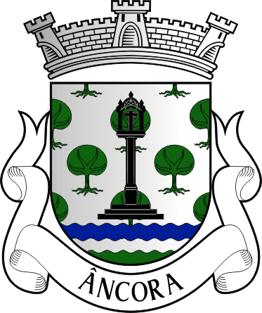 Brasão da freguesia de Âncora - Âncora civil parish, coat-of-arms Brasão da freguesia de Âncora - Âncora civil parish, coat-of-arms
