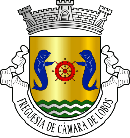 Brasão da freguesia de Câmara de Lobos - Câmara de Lobos civil parish, coat-of-arms Brasão da freguesia de Câmara de Lobos - Câmara de Lobos civil parish, coat-of-arms