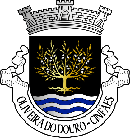 Brasão da freguesia de Oliveira do Douro - Oliveira do Douro civil parish, coat-of-arms