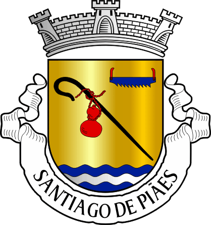Brasão da freguesia de Santiago de Piães - Santiago de Piães civil parish, coat-of-arms Brasão da freguesia de Santiago de Piães - Santiago de Piães civil parish, coat-of-arms