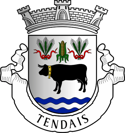 Brasão da freguesia de Tendais - Tendais civil parish, coat-of-arms