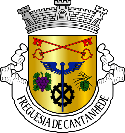 Brasão da antiga freguesia de Cantanhede - Cantanhede former civil parish, coat-of-arms Brasão da antiga freguesia de Cantanhede - Cantanhede former civil parish, coat-of-arms