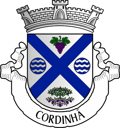 Brasão da freguesia de Cordinhã - Cordinhã civil parish, coat-of-arms Brasão da freguesia de Cordinhã - Cordinhã civil parish, coat-of-arms