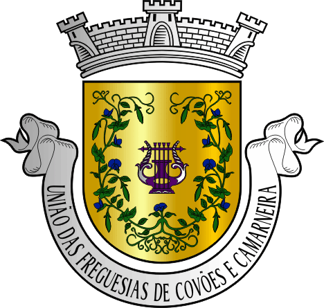 Brasão da União das freguesias de Covões e Camarneira - Covões and Camarneira civil parishes union coat-of-arms