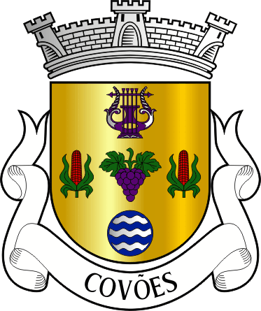 Brasão da antiga freguesia de Covões - Covões former civil parish, coat-of-arms
