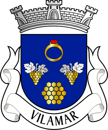 Brasão da antiga freguesia de Vilamar - Vilamar former civil parish, coat-of-arms