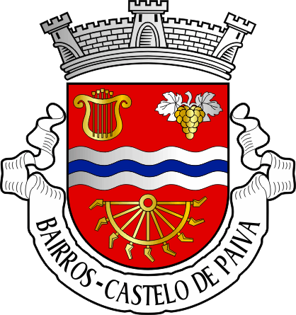 Brasão da antiga freguesia de Bairros - Bairros former civil parish, coat-of-arms Brasão da antiga freguesia de Bairros - Bairros former civil parish, coat-of-arms