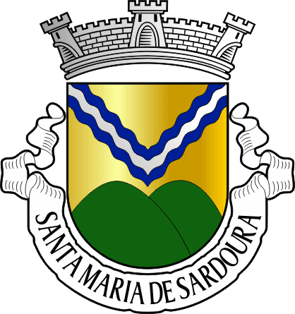 Brasão da freguesia de Santa Maria de Sardoura - Santa Maria de Sardoura civil parish, coat-of-arms Brasão da freguesia de Santa Maria de Sardoura - Santa Maria de Sardoura civil parish, coat-of-arms