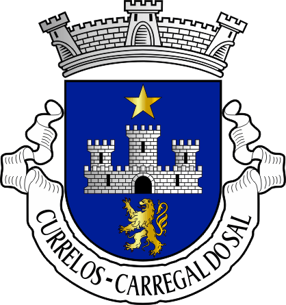 Brasão da antiga freguesia de Currelos - Currelos former civil parish, coat-of-arms Brasão da antiga freguesia de Currelos - Currelos former civil parish, coat-of-arms