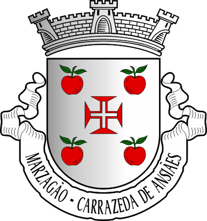 Brasão da freguesia de Marzagão - Marzagão civil parish, coat-of-arms Brasão da freguesia de Marzagão - Marzagão civil parish, coat-of-arms