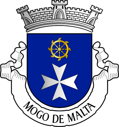 Brasão da antiga freguesia de Mogo de Malta - Mogo de Malta former civil parish, coat-of-arms