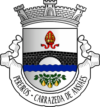 Brasão da freguesia de Pereiros - Pereiros civil parish, coat-of-arms