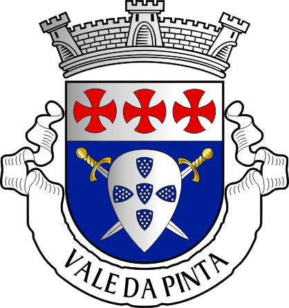 Brasão da antiga freguesia de Vale da Pinta - Vale da Pinta former civil parish, coat-of-arms Brasão da antiga freguesia de Vale da Pinta - Vale da Pinta former civil parish, coat-of-arms