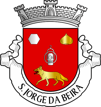 Brasão da freguesia de São Jorge da Beira - São Jorge da Beira civil parish, coat-of-arms Brasão da freguesia de São Jorge da Beira - São Jorge da Beira civil parish, coat-of-arms