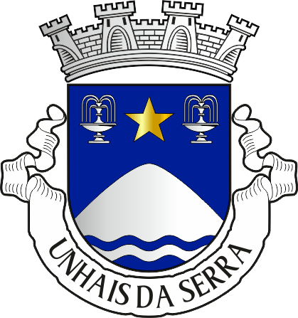 Brasão da freguesia de Unhais da Serra - Unhais da Serra civil parish, coat-of-arms Brasão da freguesia de Unhais da Serra - Unhais da Serra civil parish, coat-of-arms