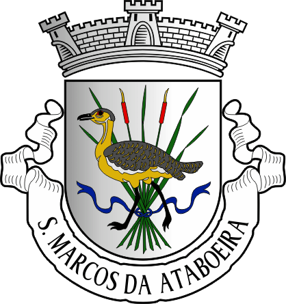Brasão da freguesia de São Marcos da Ataboeira - São Marcos da Ataboeira civil parish, coat-of-arms Brasão da freguesia de São Marcos da Ataboeira - São Marcos da Ataboeira civil parish, coat-of-arms