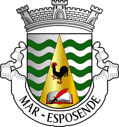 Brasão da antiga freguesia de Mar - Mar former civil parish, coat-of-arms