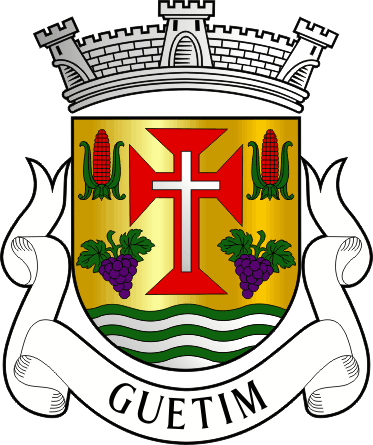 Brasão da antiga freguesia de Guetim - Guetim former civil parish, coat-of-arms Brasão da antiga freguesia de Guetim - Guetim former civil parish, coat-of-arms