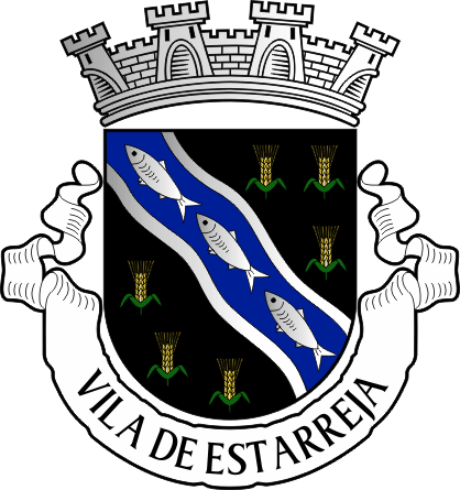 Brasão do Município de Estarreja - Estarreja municipal coat-of-arms Brasão do Município de Estarreja - Estarreja municipal coat-of-arms