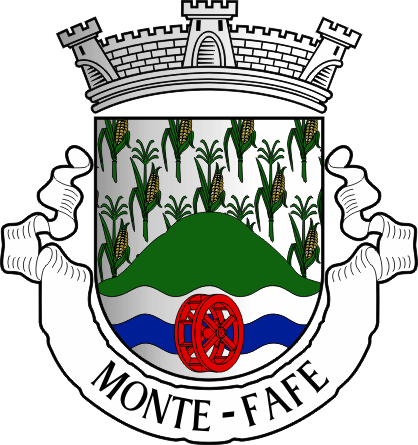 Brasão da antiga freguesia de Monte - Monte former civil parish, coat-of-arms Brasão da antiga freguesia de Monte - Monte former civil parish, coat-of-arms