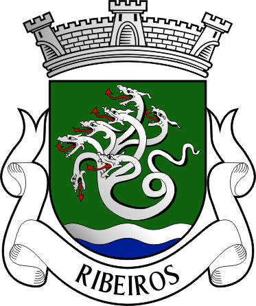 Brasão da freguesia de Ribeiros - Ribeiros civil parish, coat-of-arms