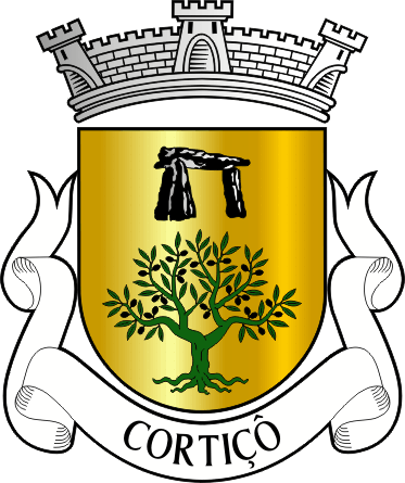 Brasão da antiga freguesia de Cortiçô - Cortiçô former civil parish, coat-of-arms Brasão da antiga freguesia de Cortiçô - Cortiçô former civil parish, coat-of-arms