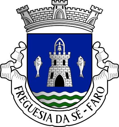 Brasão da antiga freguesia de Faro (Sé) - Faro (Sé) former civil parish, coat-of-arms Brasão da antiga freguesia de Faro (Sé) - Faro (Sé) former civil parish, coat-of-arms