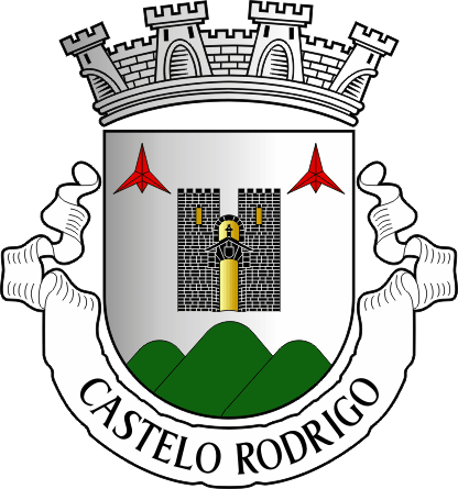 Brasão da freguesia de Castelo Rodrigo - Castelo Rodrigo civil parish, coat-of-arms Brasão da freguesia de Castelo Rodrigo - Castelo Rodrigo civil parish, coat-of-arms