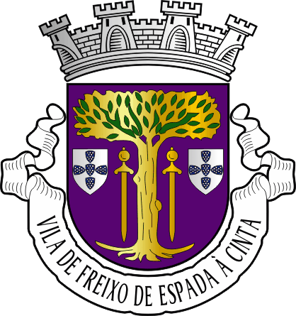 Brasão do município de Freixo de Espada à Cinta - Freixo de Espada à Cinta municipality coat-of-arms Brasão do município de Freixo de Espada à Cinta - Freixo de Espada à Cinta municipality coat-of-arms
