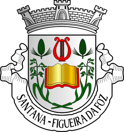 Brasão da antiga freguesia de Santana - Santana former civil parish, coat-of-arms Brasão da antiga freguesia de Santana - Santana former civil parish, coat-of-arms