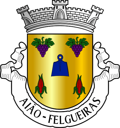 Brasão da freguesia de Aião - Aião civil parish, coat-of-arms Brasão da freguesia de Aião - Aião civil parish, coat-of-arms