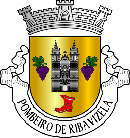 Brasão da freguesia de Pombeiro de Ribavizela - Pombeiro de Ribavizela civil parish, coat-of-arms Brasão da freguesia de Pombeiro de Ribavizela - Pombeiro de Ribavizela civil parish, coat-of-arms