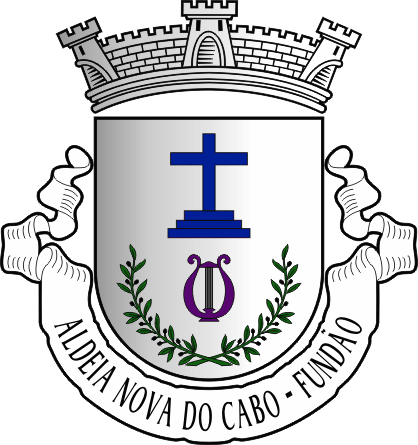 Brasão da antiga freguesia de Aldeia Nova do Cabo - Aldeia Nova do Cabo former civil parish, coat-of-arms Brasão da antiga freguesia de Aldeia Nova do Cabo - Aldeia Nova do Cabo former civil parish, coat-of-arms
