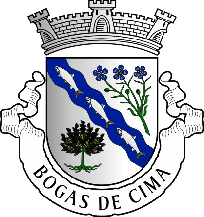 Brasão da freguesia de Bogas de Cima - Bogas de Cima civil parish, coat-of-arms Brasão da freguesia de Bogas de Cima - Bogas de Cima civil parish, coat-of-arms