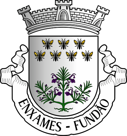 Brasão da freguesia de Enxames - Enxames civil parish, coat-of-arms Brasão da freguesia de Enxames - Enxames civil parish, coat-of-arms
