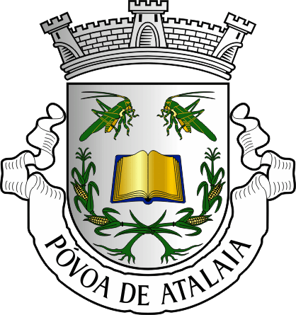 Brasão da antiga freguesia de Póvoa de Atalaia - Póvoa de Atalaia former civil parish, coat-of-arms