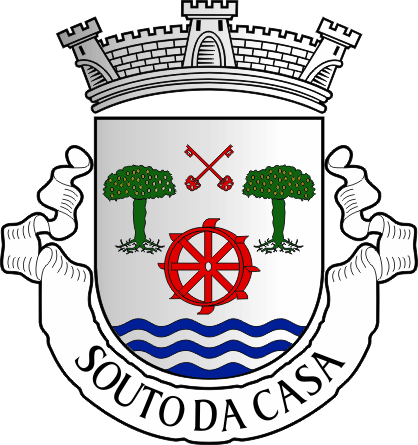 Brasão da freguesia de Souto da Casa - Souto da Casa civil parish, coat-of-arms Brasão da freguesia de Souto da Casa - Souto da Casa civil parish, coat-of-arms