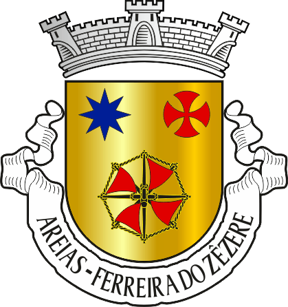 Brasão da antiga freguesia de Areias - Areias former civil parish, coat-of-arms