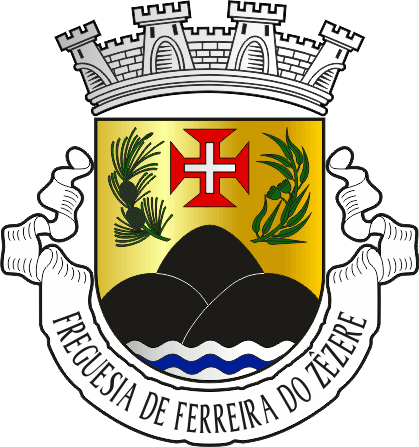 Brasão da freguesia de Ferreira do Zêzere - Ferreira do Zêzere civil parish, coat-of-arms