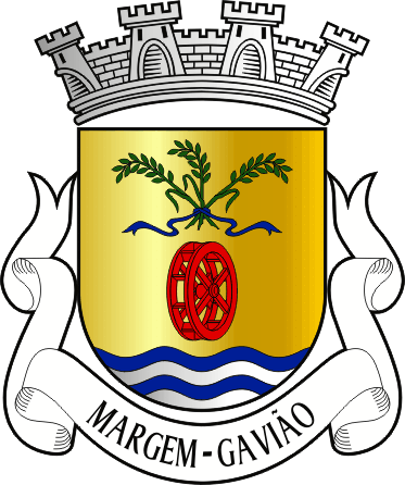 Brasão da freguesia de Margem - Margem civil parish, coat-of-arms Brasão da freguesia de Margem - Margem civil parish, coat-of-arms