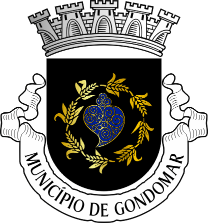 Brasão do Município de Gondomar - Gondomar municipal coat-of-arms