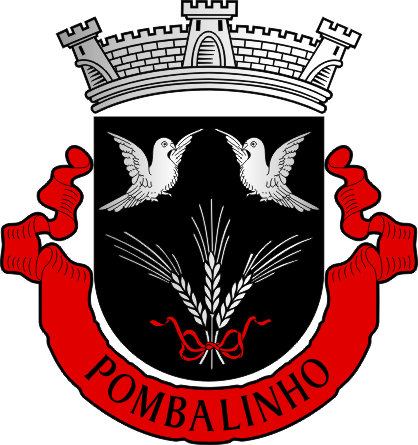 Brasão da freguesia de Pombalinho - Pombalinho civil parish, coat-of-arms