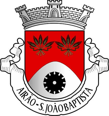 Brasão da antiga freguesia de Airão (São João Baptista) - Airão (São João Baptista) former civil parish, coat-of-arms Brasão da antiga freguesia de Airão (São João Baptista) - Airão (São João Baptista) former civil parish, coat-of-arms