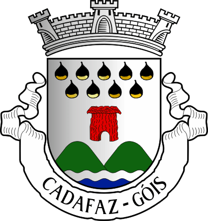 Brasão da antiga freguesia de Cadafaz - Cadafaz former civil parish, coat-of-arms Brasão da antiga freguesia de Cadafaz - Cadafaz former civil parish, coat-of-arms