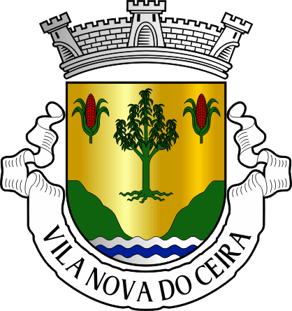 Brasão da freguesia de Vila Nova do Ceira - Vila Nova do Ceira civil parish, coat-of-arms Brasão da freguesia de Vila Nova do Ceira - Vila Nova do Ceira civil parish, coat-of-arms