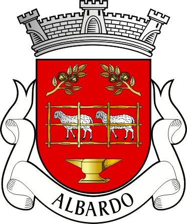 Brasão da antiga freguesia de Albardo - Albardo former civil parish, coat-of-arms Brasão da antiga freguesia de Albardo - Albardo former civil parish, coat-of-arms