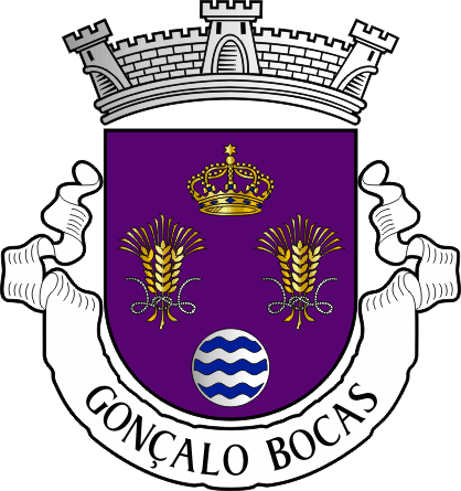 Brasão da freguesia de Gonçalo Bocas - Gonçalo Bocas civil parish, coat-of-arms